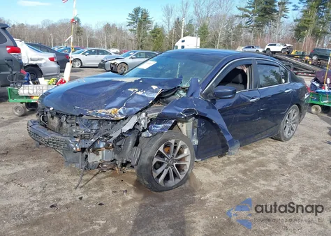 2013 Honda Accord Sport from USA, damaged, VIN 1HGCR2F51DA177093